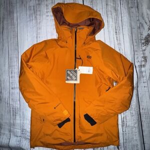 Stio Men's Doublecharge Insulated Jacket Bonfire Orange Large $449 (Scuff marks)